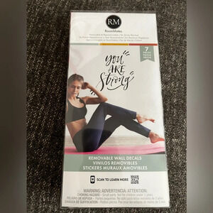 NIB “You Are Strong” Motivational Quote Peel and Stick Wall Decal